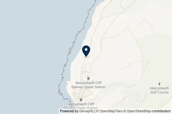 Map showing the area around: Dan Q couldn’t find GC10CE3 Coast Path Caper