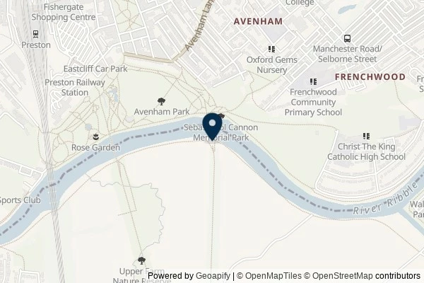 Map showing the area around: Dan Q couldn’t find GC1ZMCQ Tramway Teaser