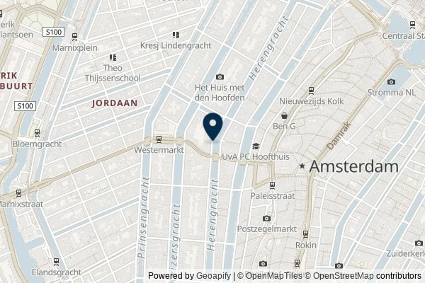 Map showing the area around: Dan Q found GCAB935 Bartolotti House
