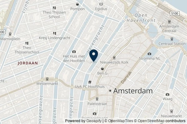 Map showing the area around: Dan Q found GCAHANJ De Dolphijn