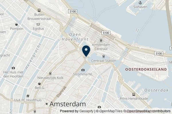 Map showing the area around: Dan Q found GCAJHEN Amsterdam Greed / Hebzucht