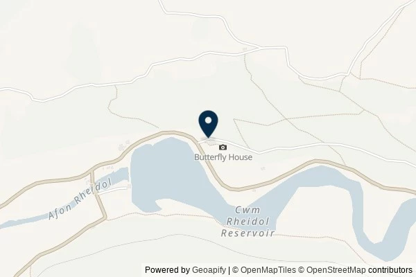 Map showing the area around: Dan Q found GL3BZX81 Cwm Rheidol – Visitation Rights