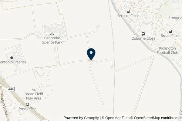 Map showing the area around: Dan Q found GLMEZV9T Serpentine hide